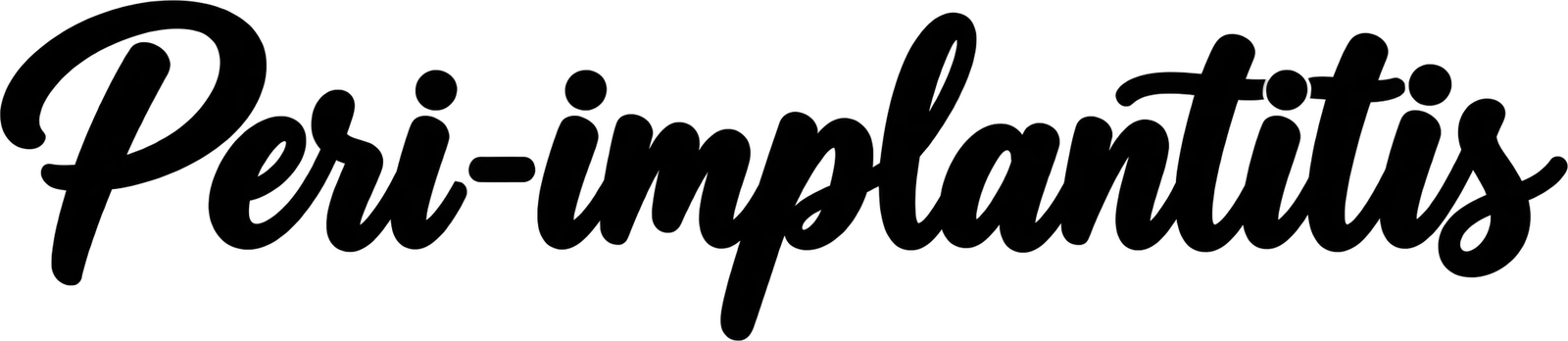 Peri-implantitis