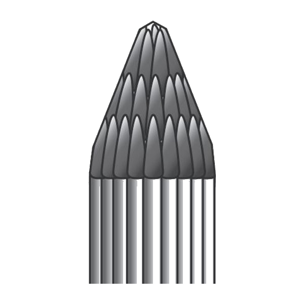 NANO bristle tip